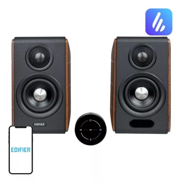 Edifier S880DB MKII hangszórók (sötét fa) (S880DB MKII DARK WOO)